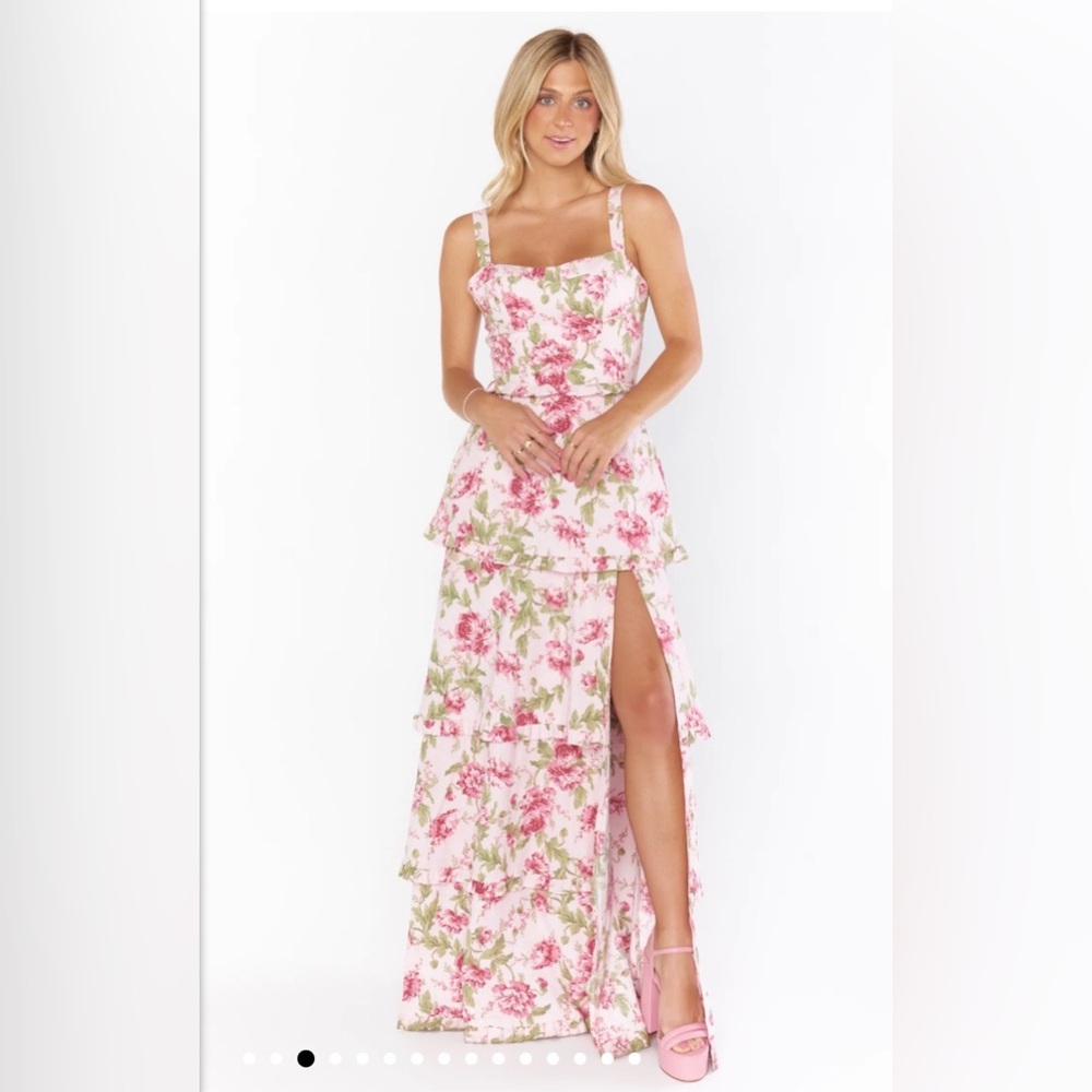 Show Me Your MuMu garden romantic with Side Slit